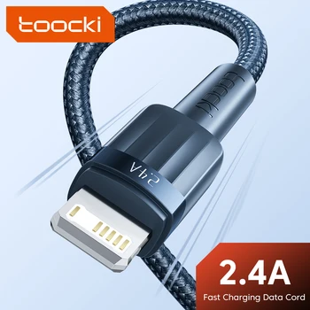 Toocki Cablu Usb Pentru iphone 11 12 13 14 Pro Max Mini Xs Xr X SE 8 7 6 Plus 5 5s 6s Rapid de Încărcare de Sârmă Pentru iphone Încărcător Cablu 0