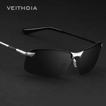 VEITHDIA 2022 fără ramă Polarizate Bărbați ochelari de soare Retro designer de Ochelari de Soare Ochelari de Conducere Pentru Bărbați oculos de sol masculin nuante 3043