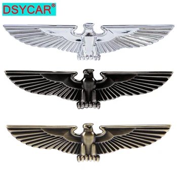 DSYCAR 1buc Animale 3D Decorare Auto Metal Eagle Adeziv Masina Insigna Emblema Autocolant pentru Universal Auto Moto Bike 0