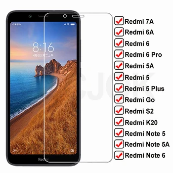9H Temperat HD Glass Pentru Xiaomi Redmi 7A 6A 5A Du-te S2 K20 Ecran Protector Glas Redmi 5 Plus Nota 5 5A 6 Pro Folie de Protectie Caz 0