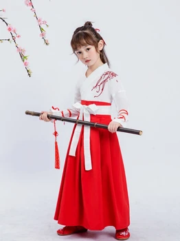 Tradițional Cosutume Copii Japonez Stil Kimono Copil Fată Băiat Yukata Samurai Costum De Broderie Macara Haori Halat De Partid Cosplay 1
