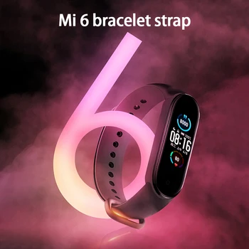 Curele Curea De Ceas Pentru Xiaomi Mi Band 6 Bratara Bratara De Silicon MiBand 3 4 Band5 Band6 Smartwatch Accesorii 1
