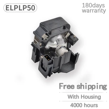 Un+de calitate și 95% Luminozitate ELPLP50 / V13H010L50 Proiector Lampa Constructia Cu locuințe Pentru Epson EB-824 EB-825 EB-84 EB-85 EB-84LEDU 1