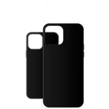 Negru Mat de Caz pentru iPhone SE 2022 Caz Înapoi Moale de Silicon Cover pentru iphone se2022 13 12 11 Pro Max 7 8 6 s Plus 5 5S Caz Capa 1