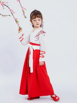 Tradițional Cosutume Copii Japonez Stil Kimono Copil Fată Băiat Yukata Samurai Costum De Broderie Macara Haori Halat De Partid Cosplay 3