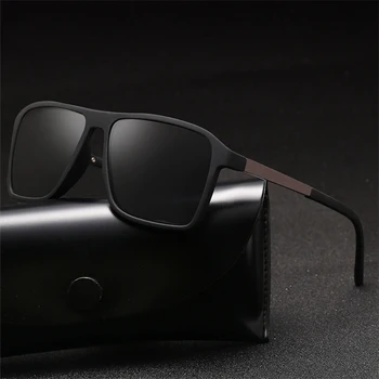 EAGLEBORN Polaroid ochelari de Soare pentru Bărbați Piața de Epocă Ochelari de Soare Brand Faimos Sunglases Polarizat ochelari de Soare Retro Feminino pentru Bărbați 3