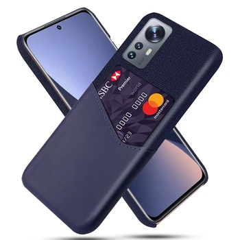 Sloturi pentru carduri de Acoperire de Afaceri Funda Pentru Xiaomi 12 Km 11 Ultra Lite 5G 11T 11X Pro 11i 11pro Mi12 Caz de Telefon Coque Capa Shell Bara 3