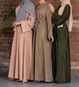 Abaya Dubai Turcia Musulmană Moda Hijab Rochie Caftan Islam Haine Africane Rochii Maxi Pentru Femei Vestido Halat De Musulmani De Modul 4